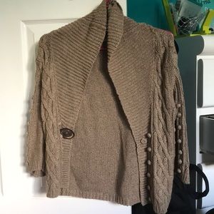 Brown sweater